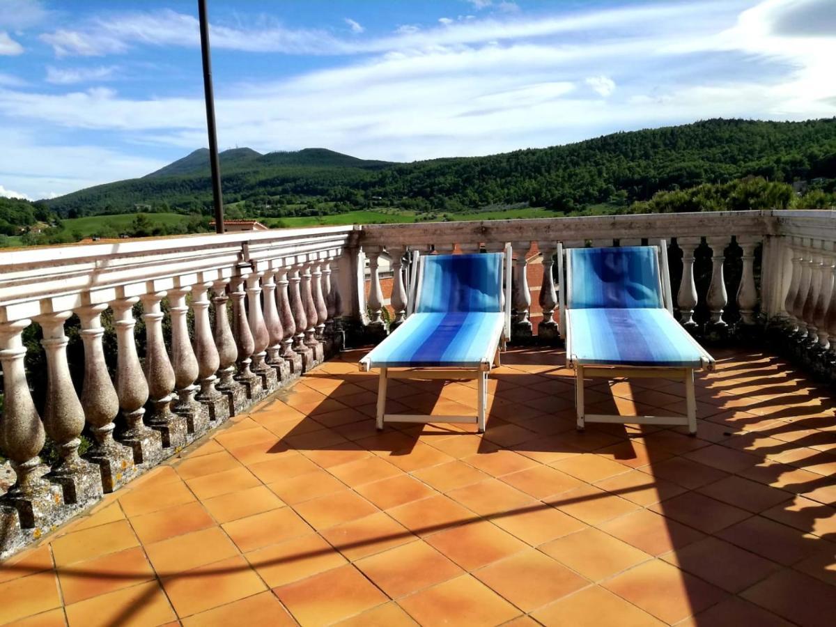 Apartamento Mansarda Con Solarium Panoramico Su Centro Storico Di Sarteano Vicino Alle Famose Terme Della Val D'Orcia Exterior foto